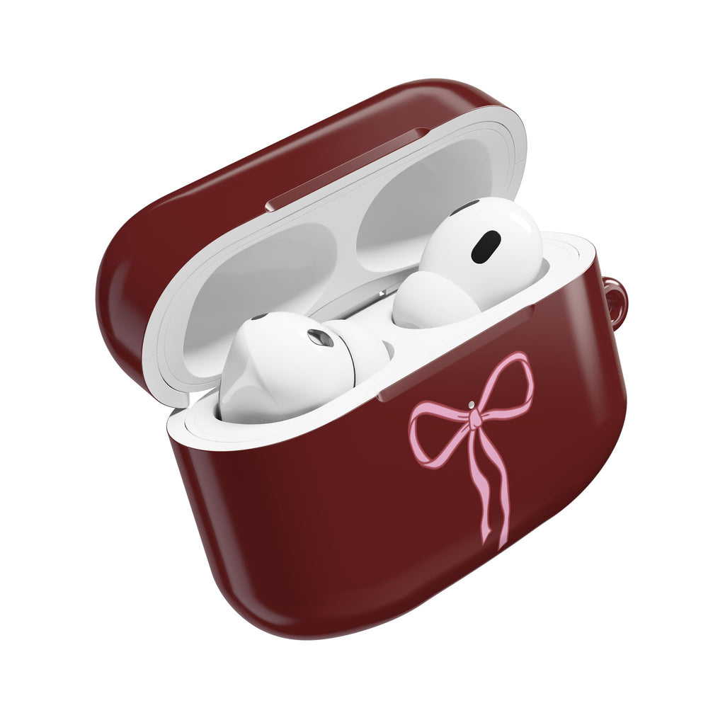 Burgundy AirPod Case