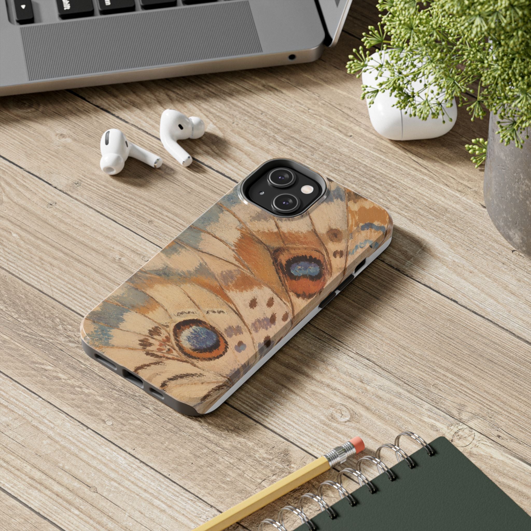 Butterfly Phone Case - Earthy Neutral Phone Cover