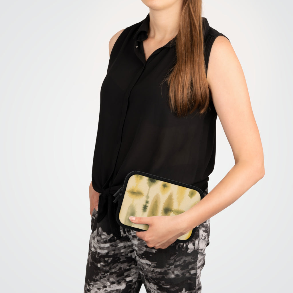 Abstract Watercolor Pattern Laptop Sleeve