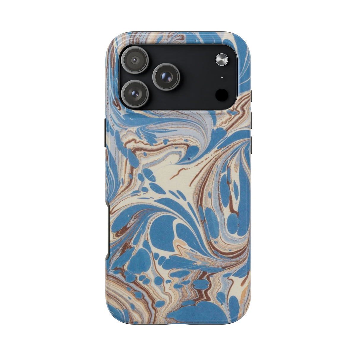 Blue Marble Swirl Phone Case