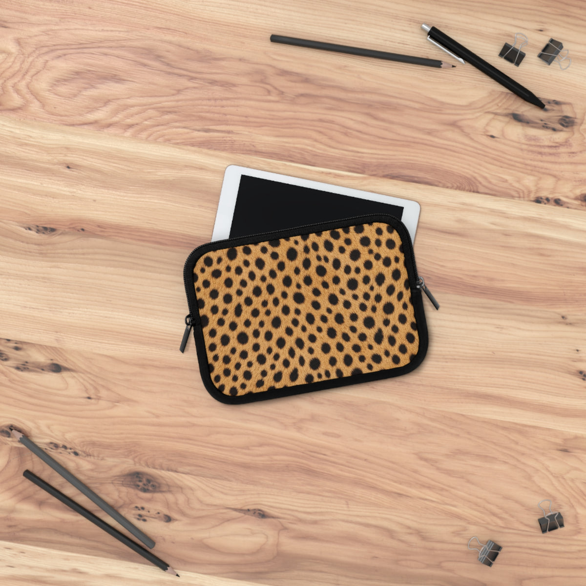 Leopard Print Laptop Sleeve