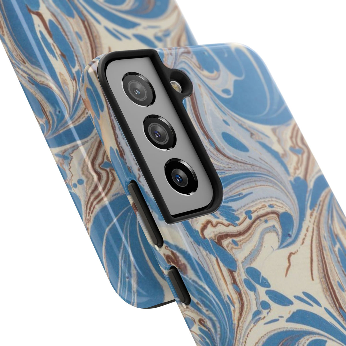 Blue Marble Swirl Phone Case