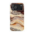 Brown Agate Marble Phone Case