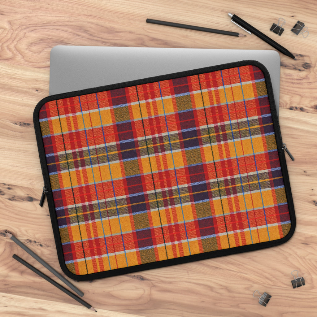 Autumn Plaid Laptop Sleeve