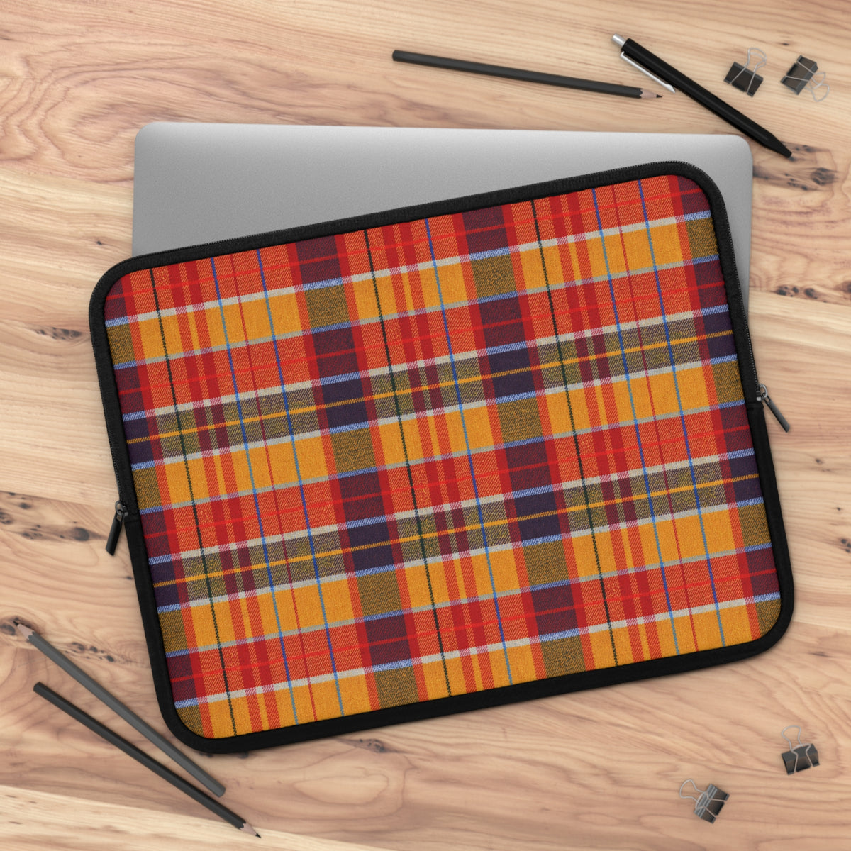 Autumn Plaid Laptop Sleeve