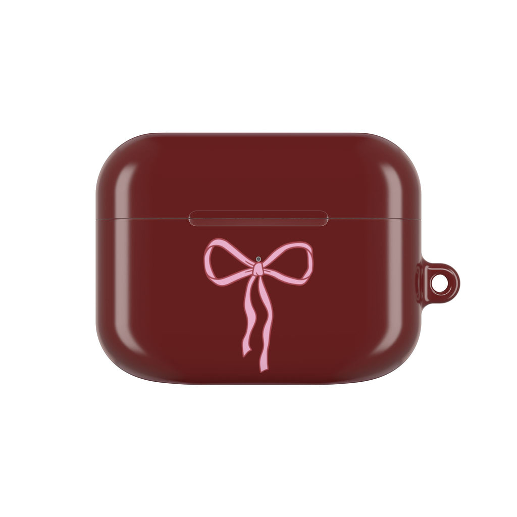 Burgundy AirPod Case