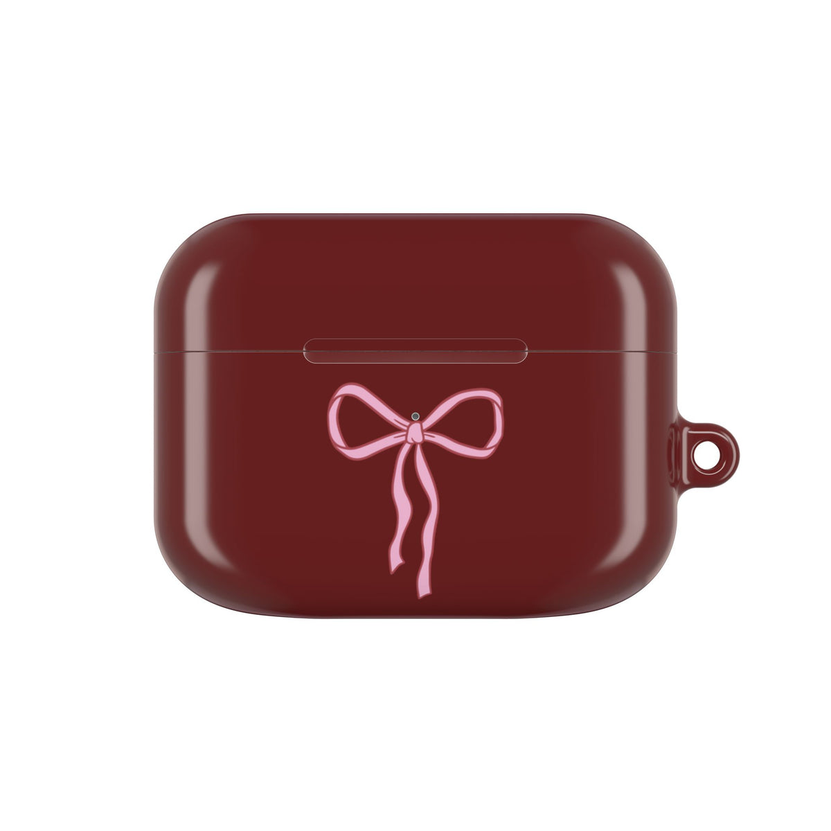 Burgundy AirPod Case