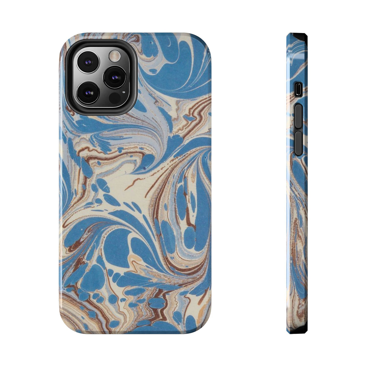 Blue Marble Swirl Phone Case