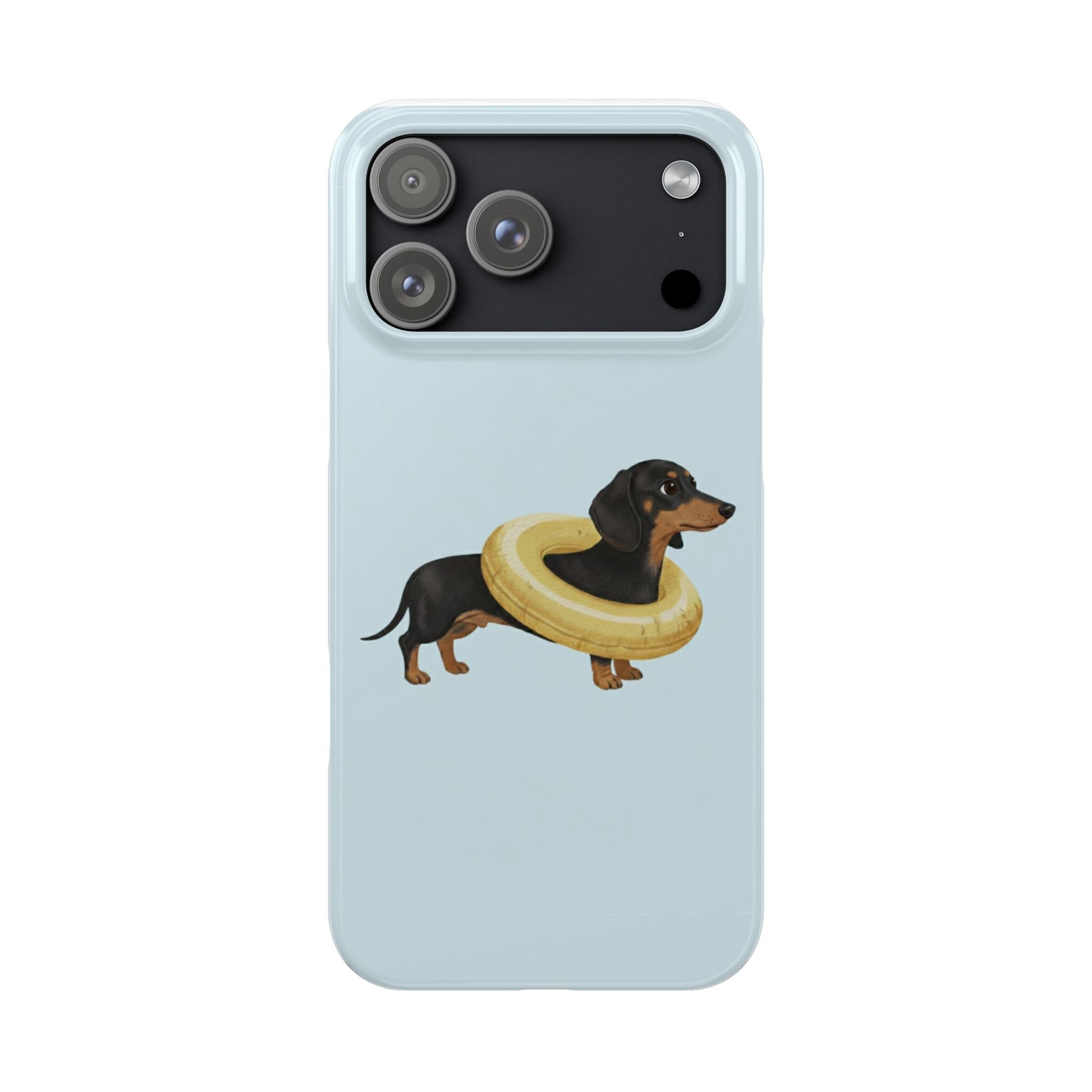 Slim Phone Cases - Cute Dog Dachshund Design, Protective Phone Covers, Fun Animal Art, Unique Gifts for Dog Lovers, Trendy Smartphone