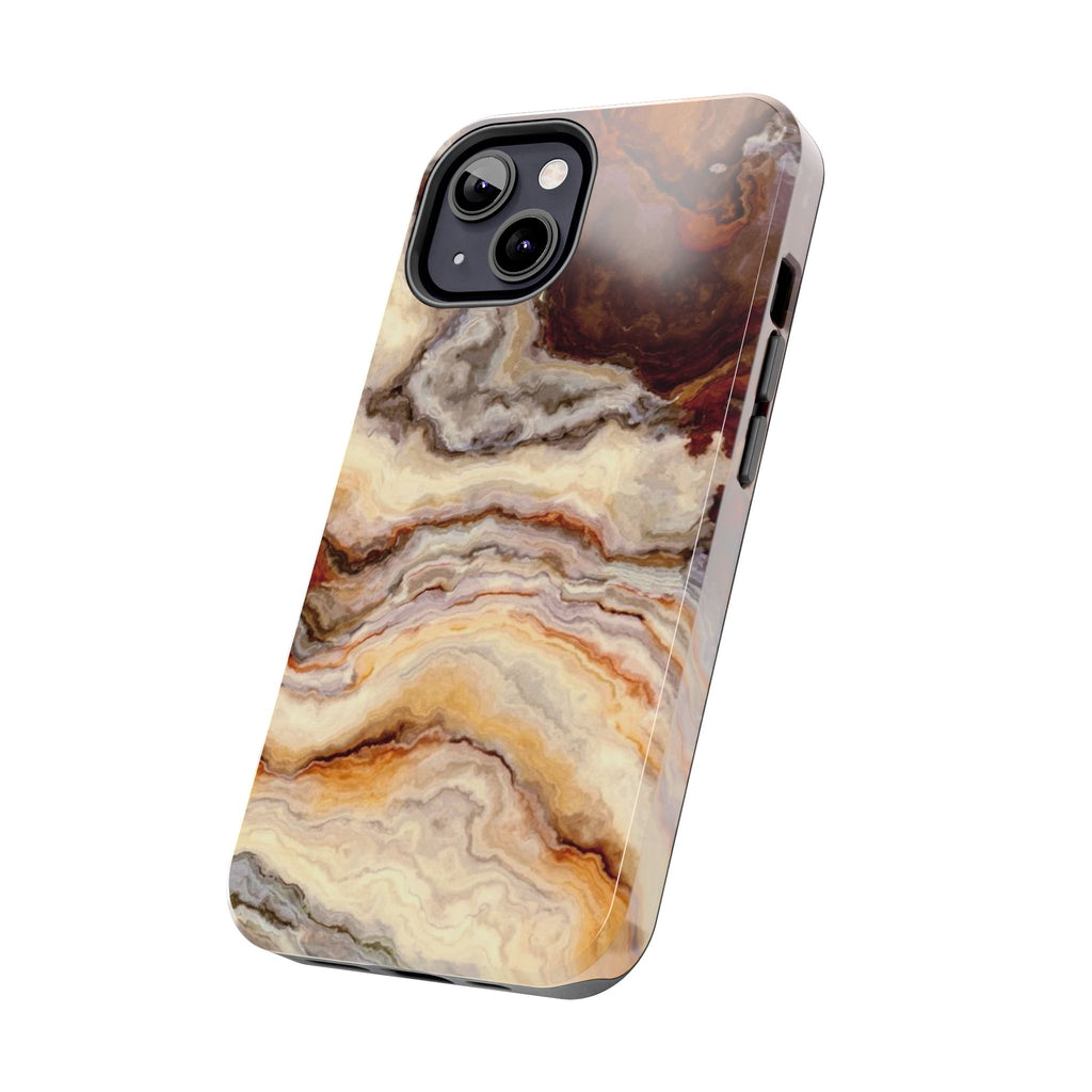 Brown Agate Marble Phone Case