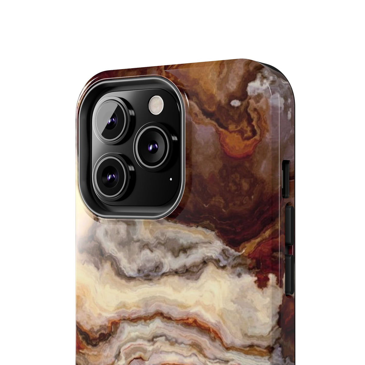 Brown Agate Marble Phone Case