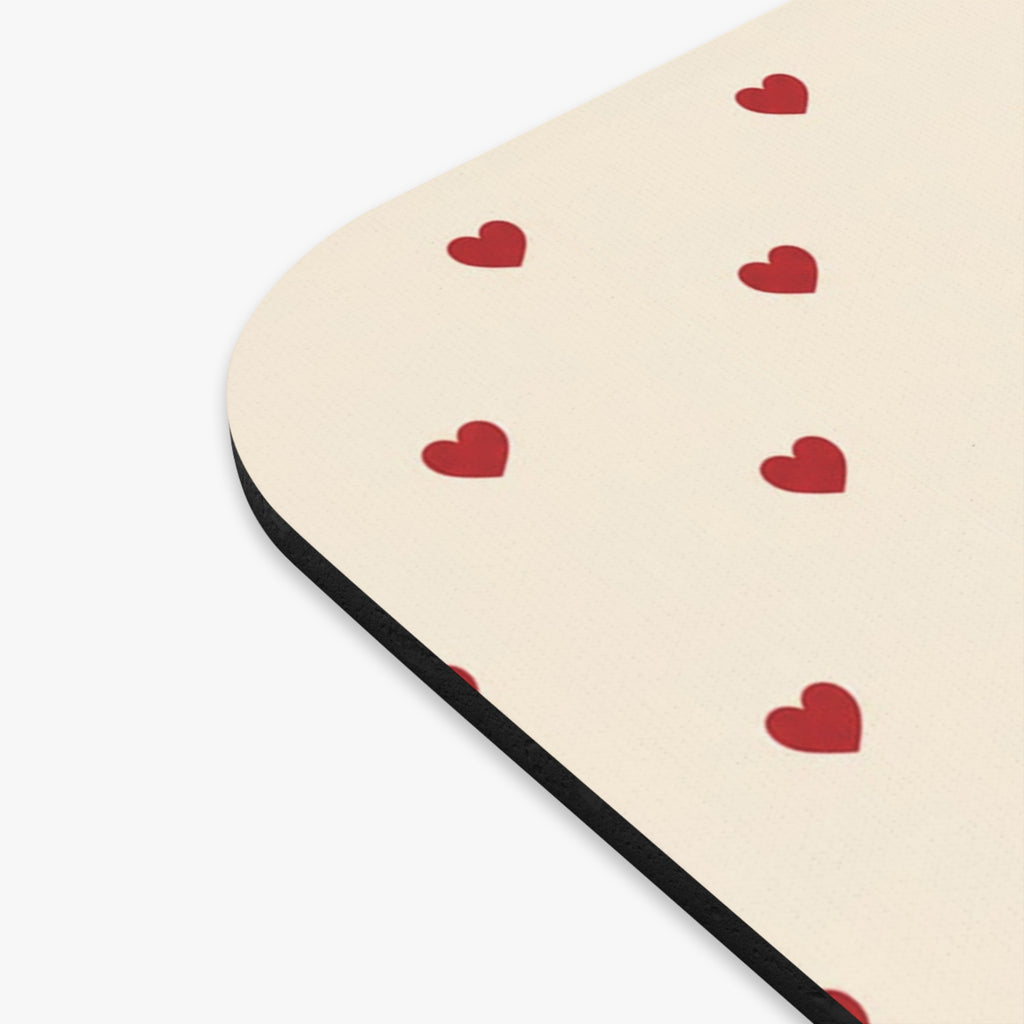 Tiny Red Hearts Mouse Pad