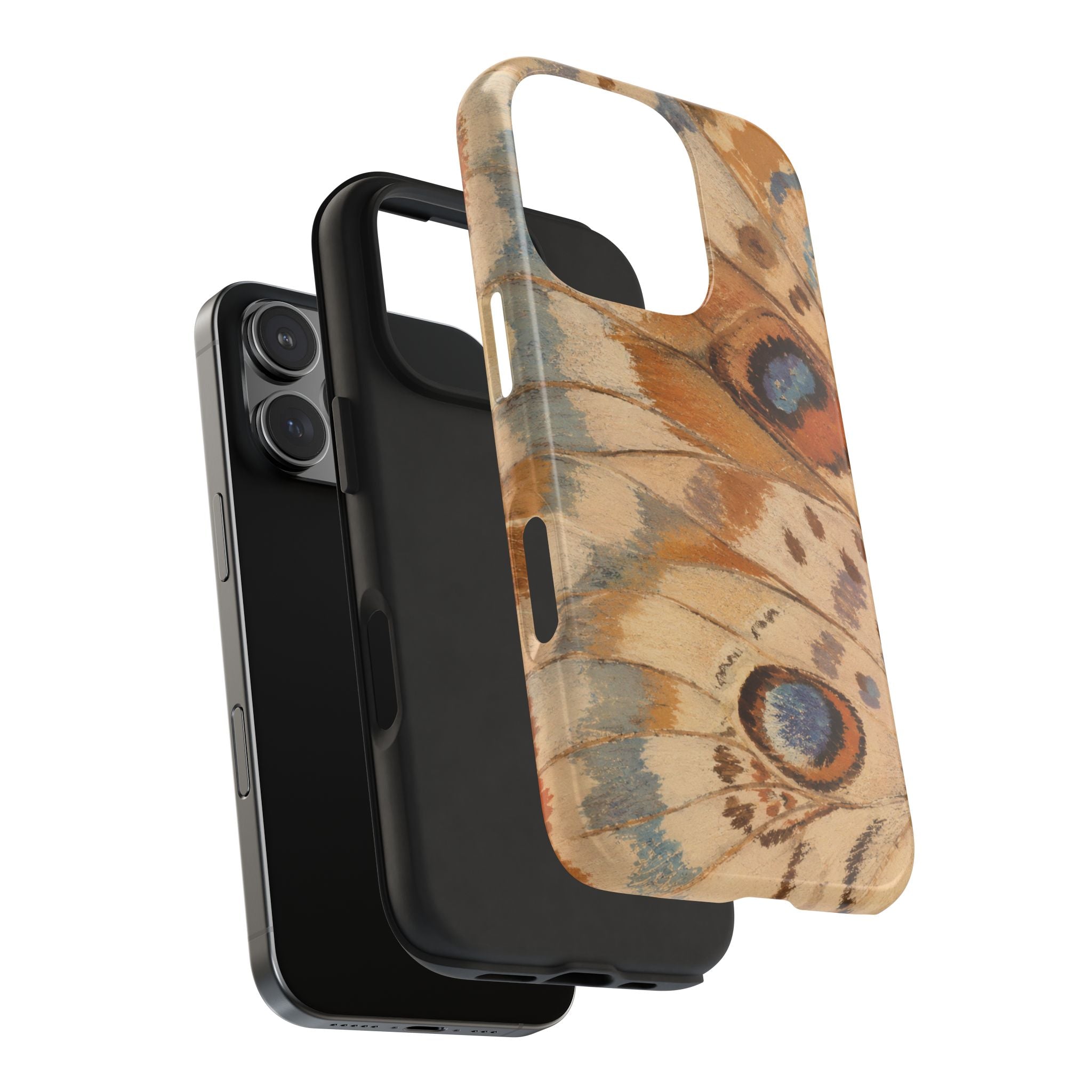 Butterfly Phone Case - Earthy Neutral Phone Cover