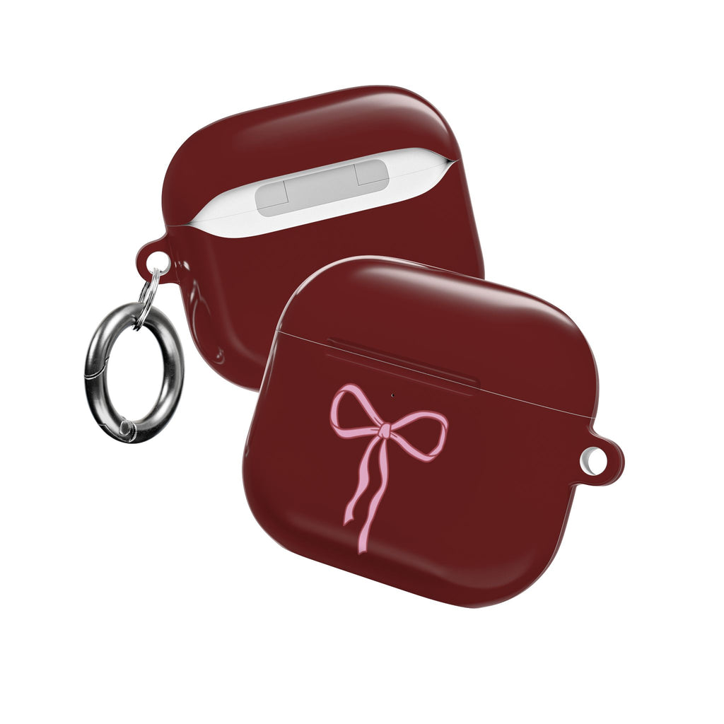 Burgundy AirPod Case
