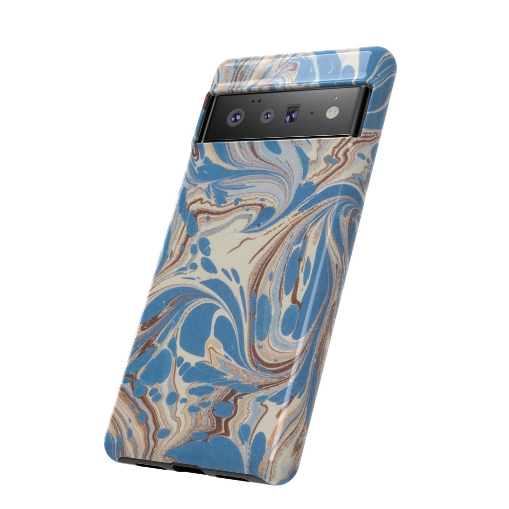 Blue Marble Swirl Phone Case