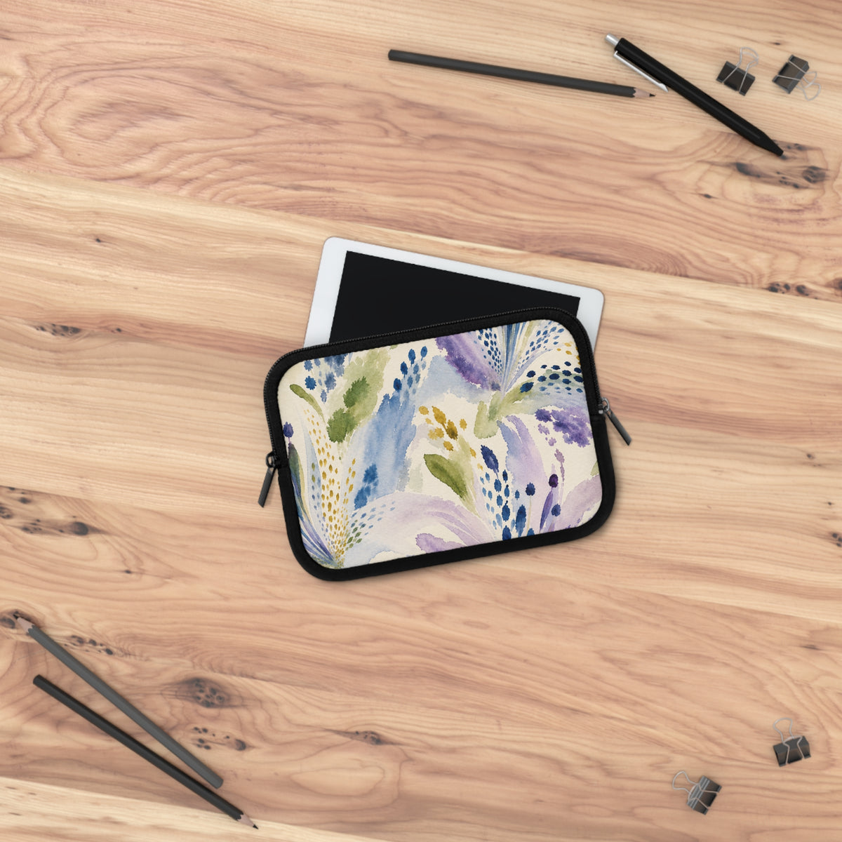 Lavender Watercolor Laptop Sleeve
