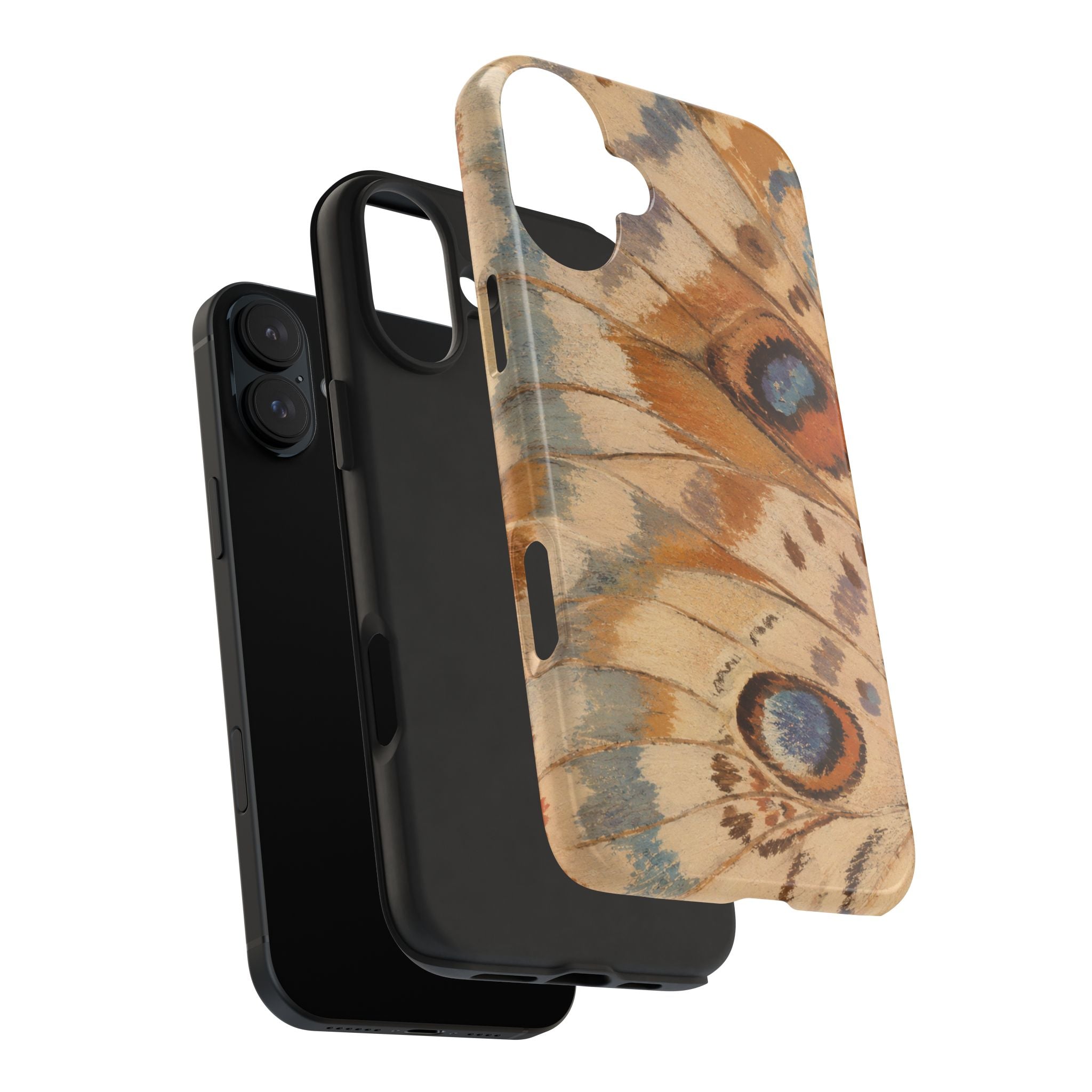 Butterfly Phone Case - Earthy Neutral Phone Cover