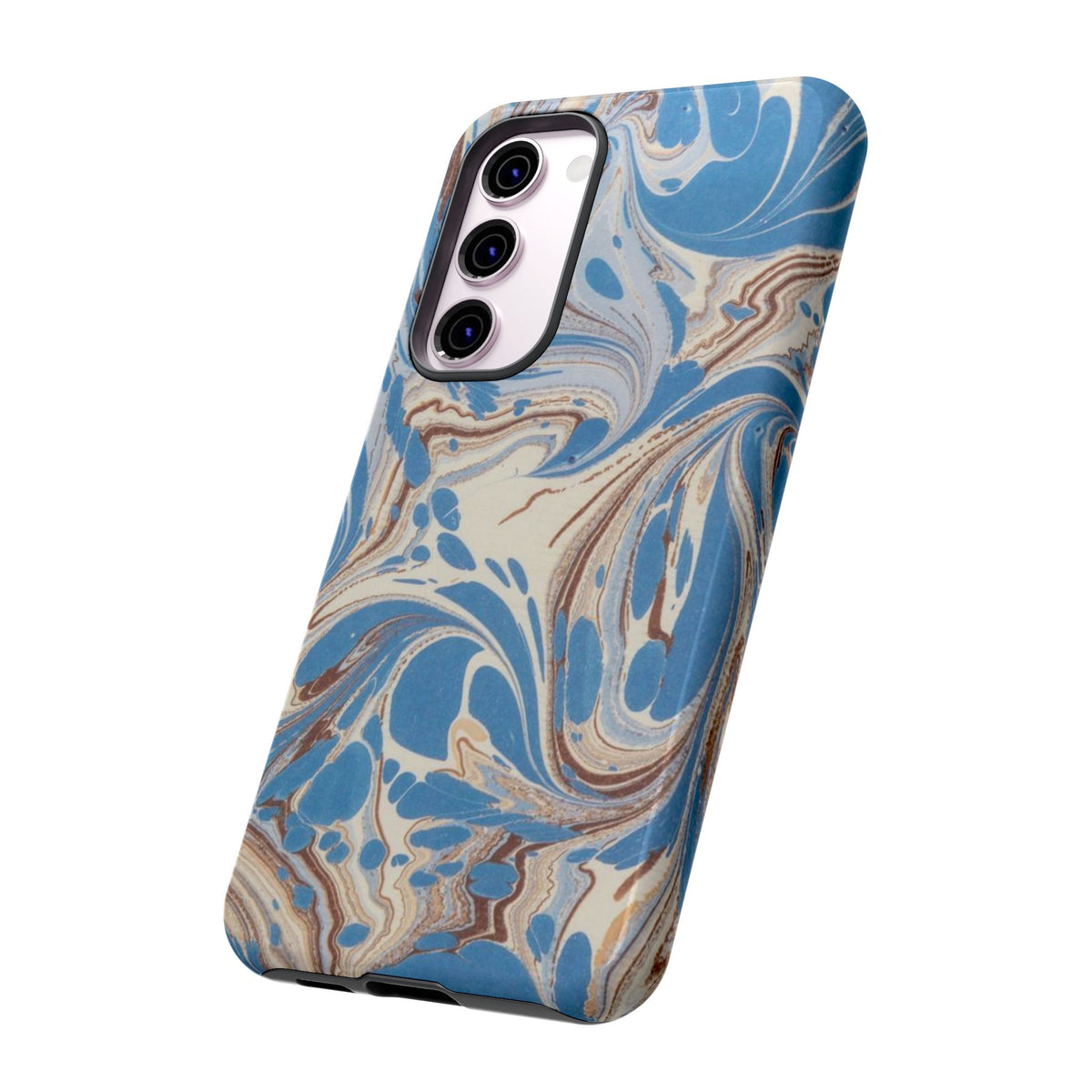 Blue Marble Swirl Phone Case