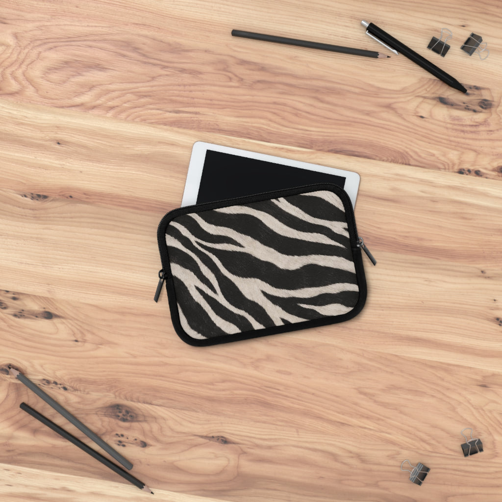 Zebra Print Laptop Sleeve