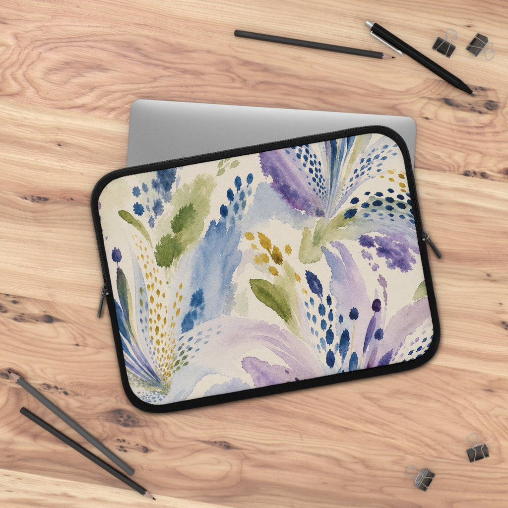 Lavender Watercolor Laptop Sleeve