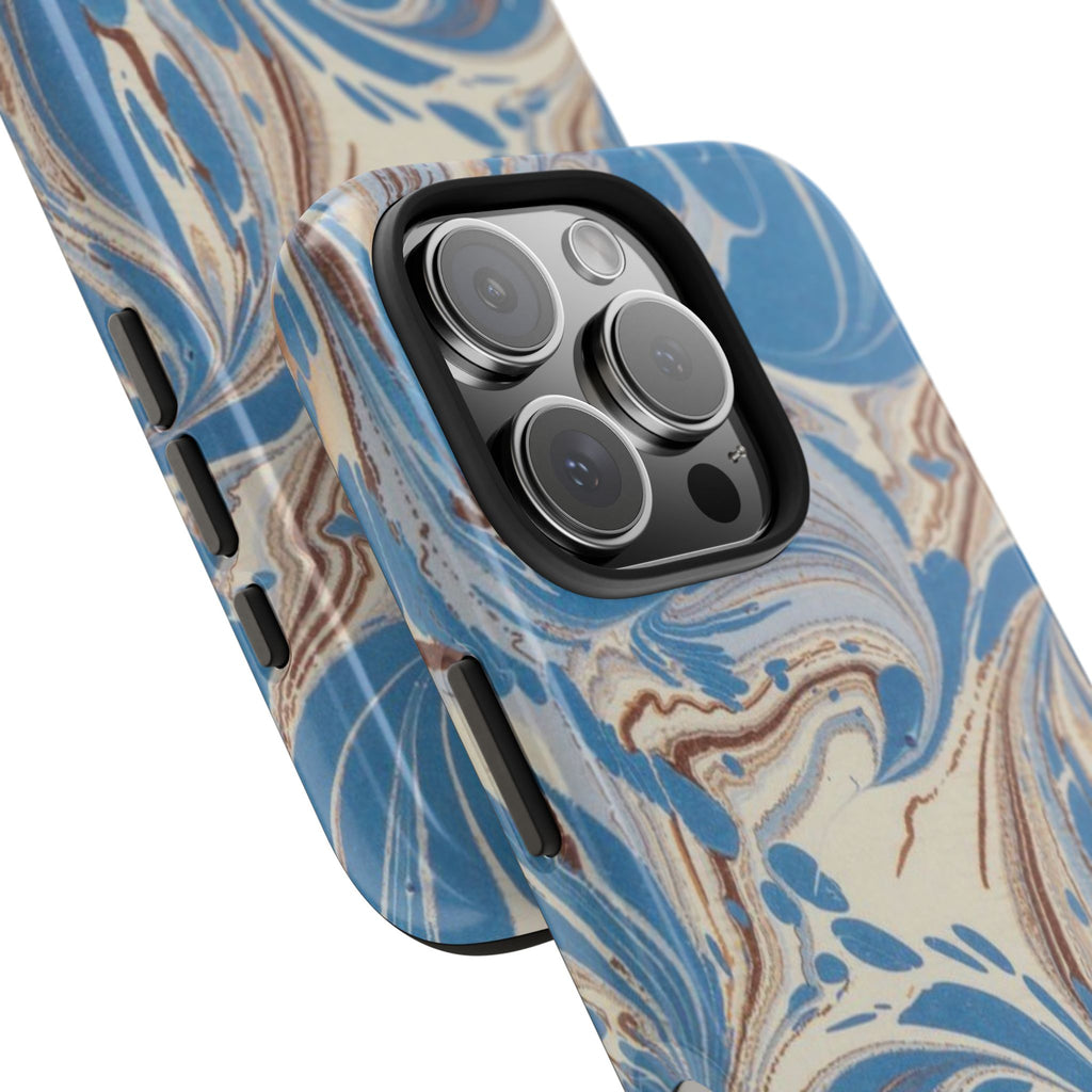 Blue Marble Swirl Phone Case