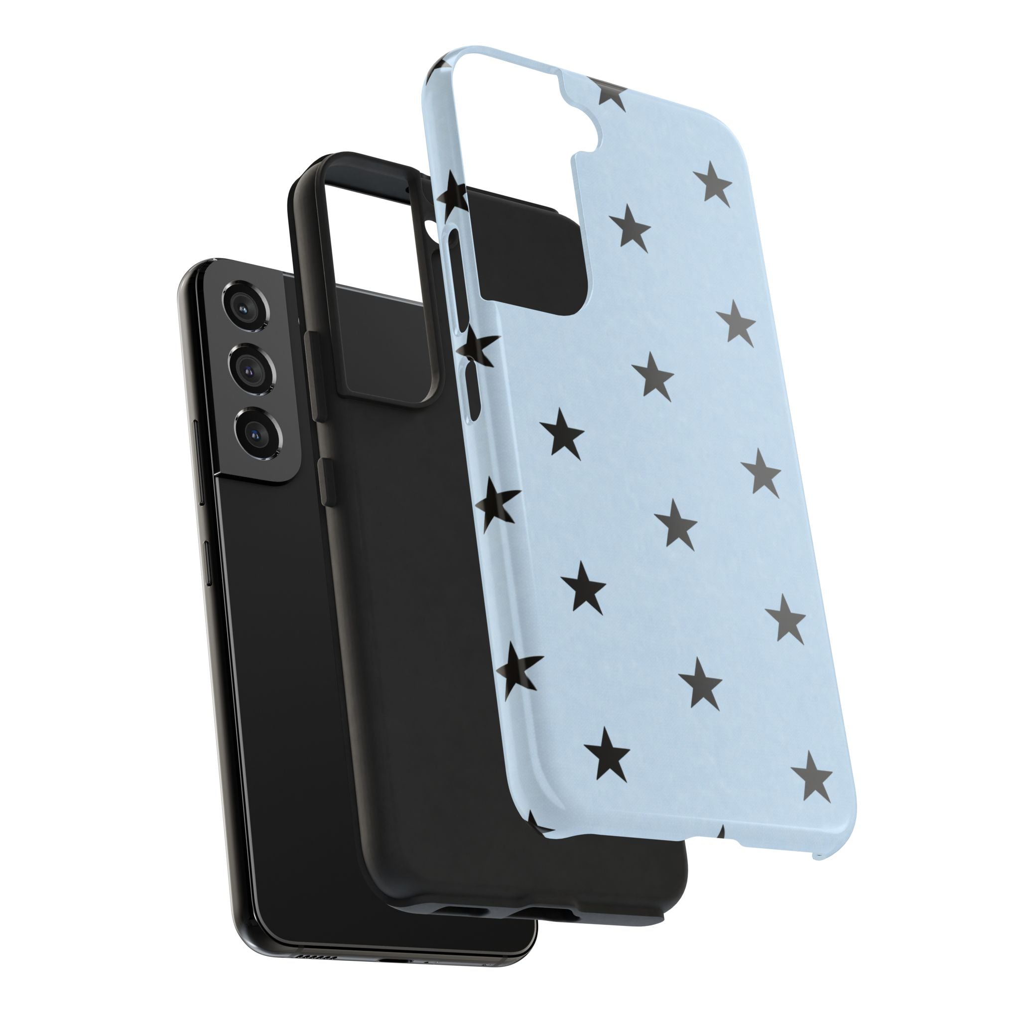 Star Baby Blue Cool Girl Phone Case