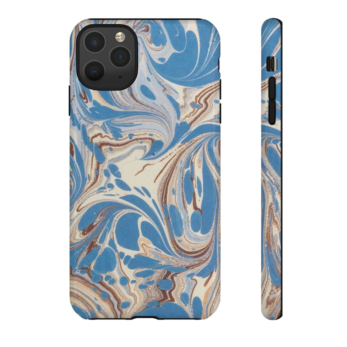 Blue Marble Swirl Phone Case
