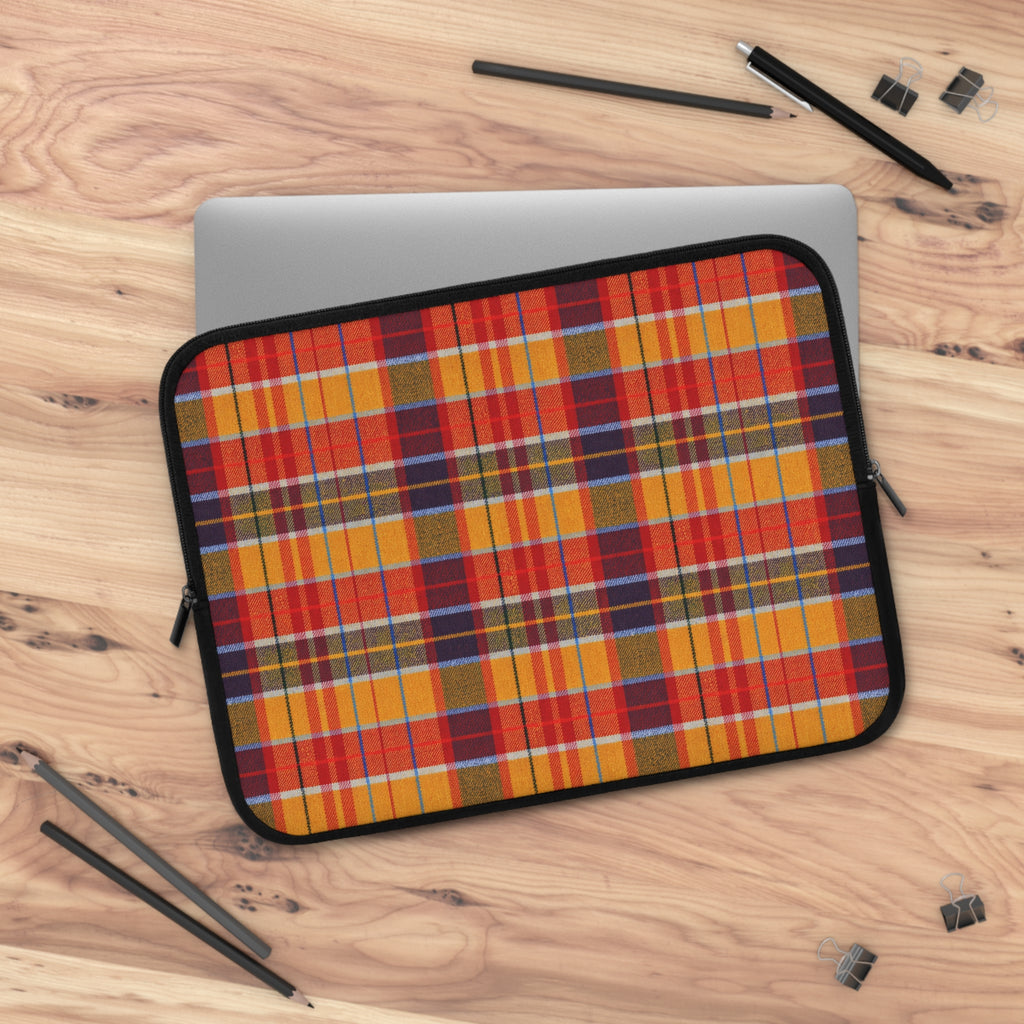 Autumn Plaid Laptop Sleeve