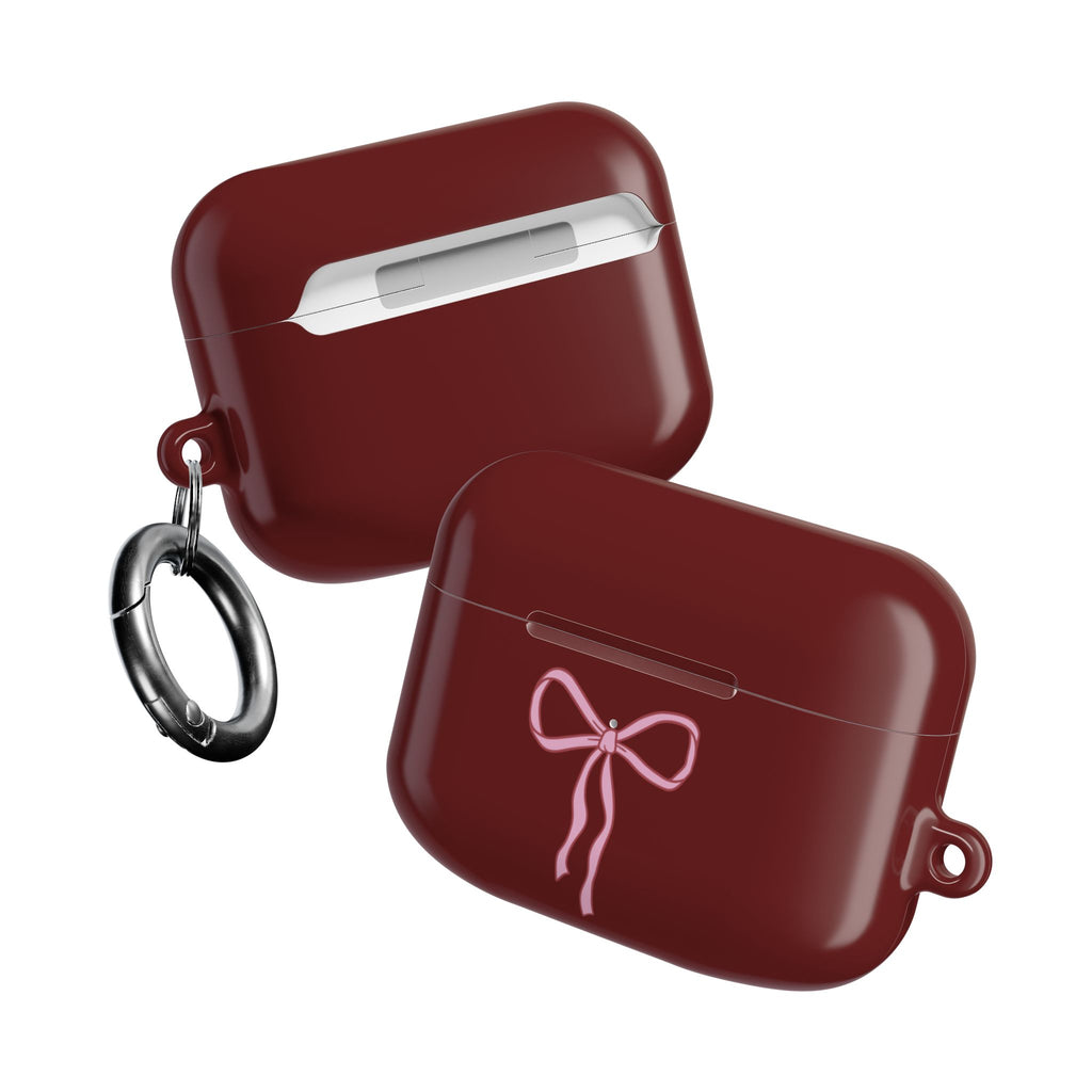 Burgundy AirPod Case