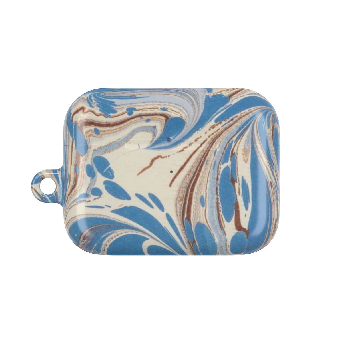 Blue Brown Marble AirPod Case
