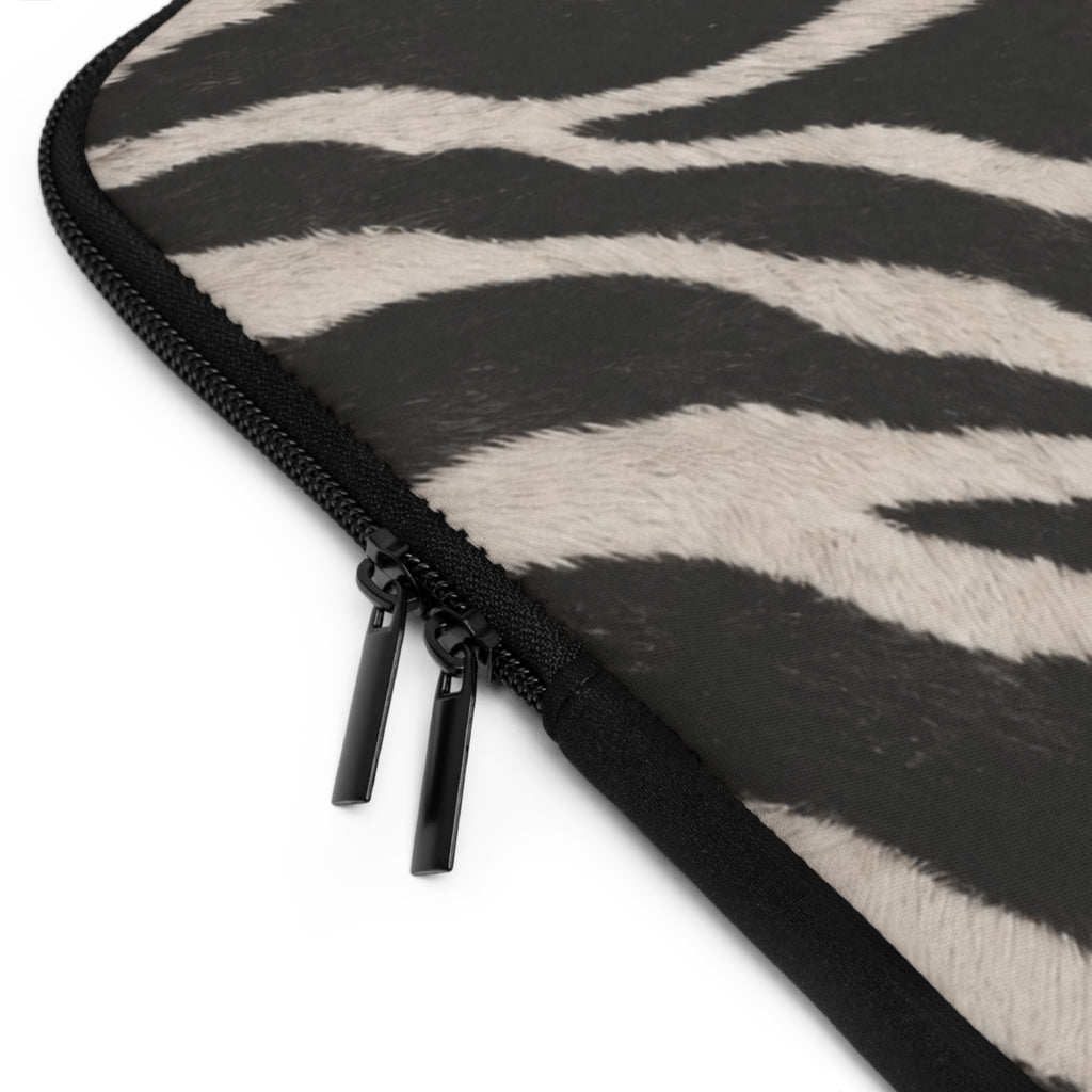 Zebra Print Laptop Sleeve