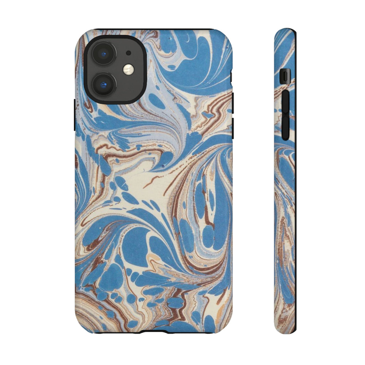Blue Marble Swirl Phone Case