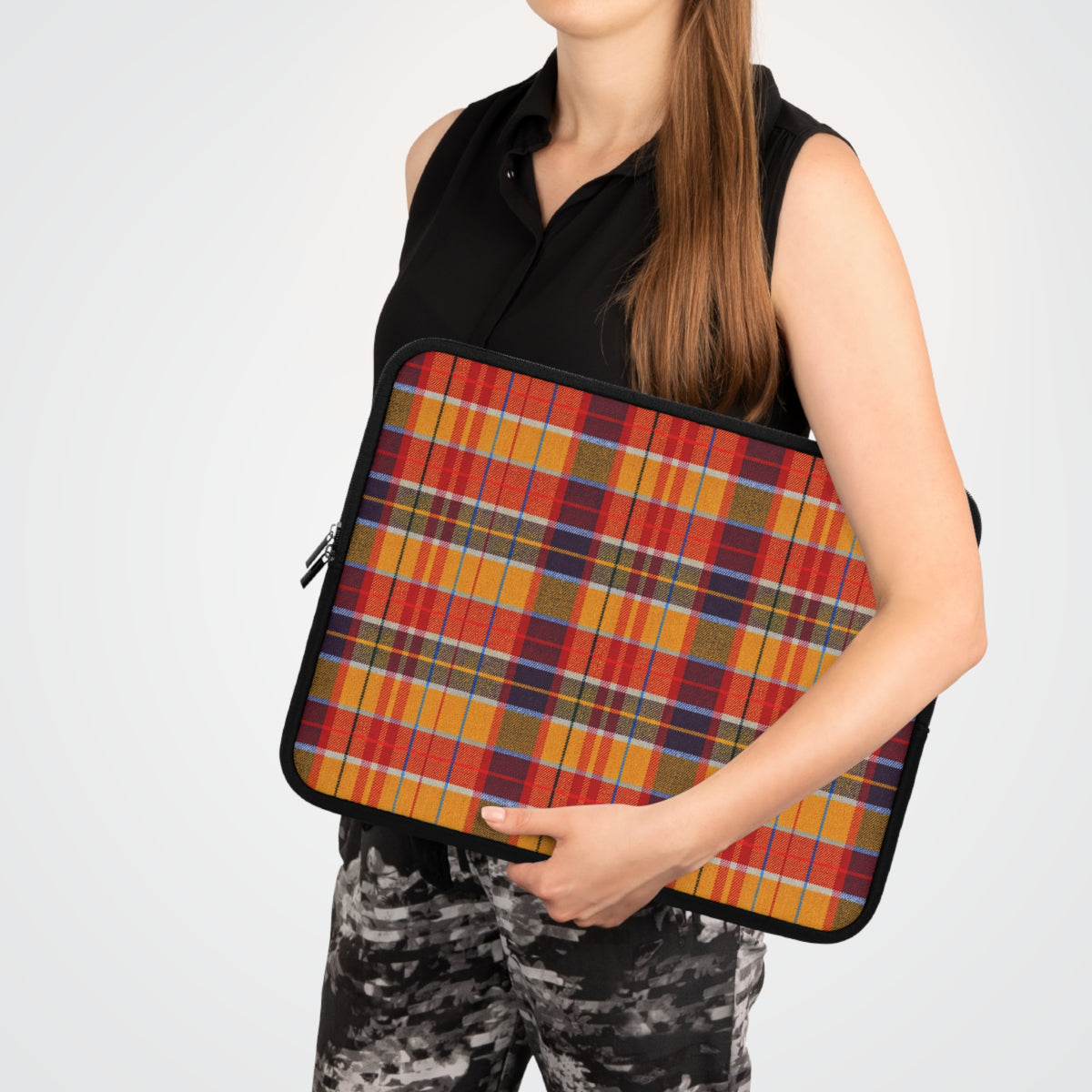 Autumn Plaid Laptop Sleeve