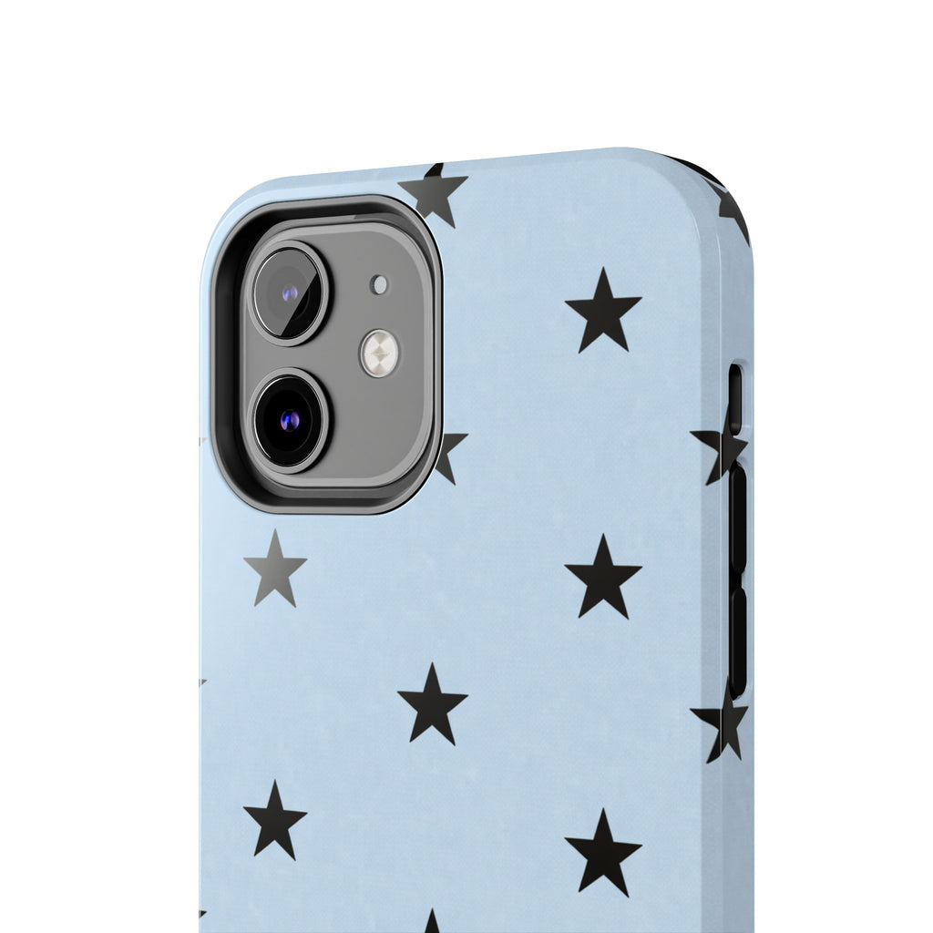 Star Baby Blue Cool Girl Phone Case
