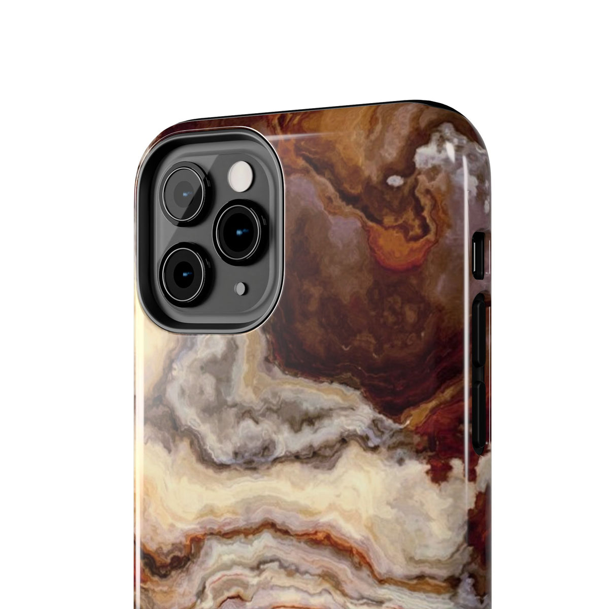 Brown Agate Marble Phone Case