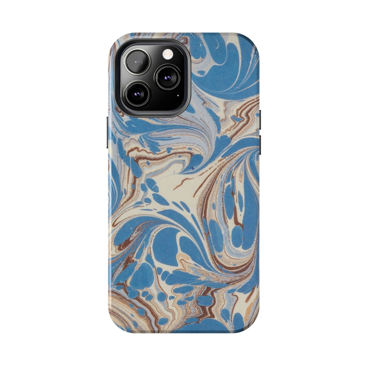 Blue Marble Swirl Phone Case