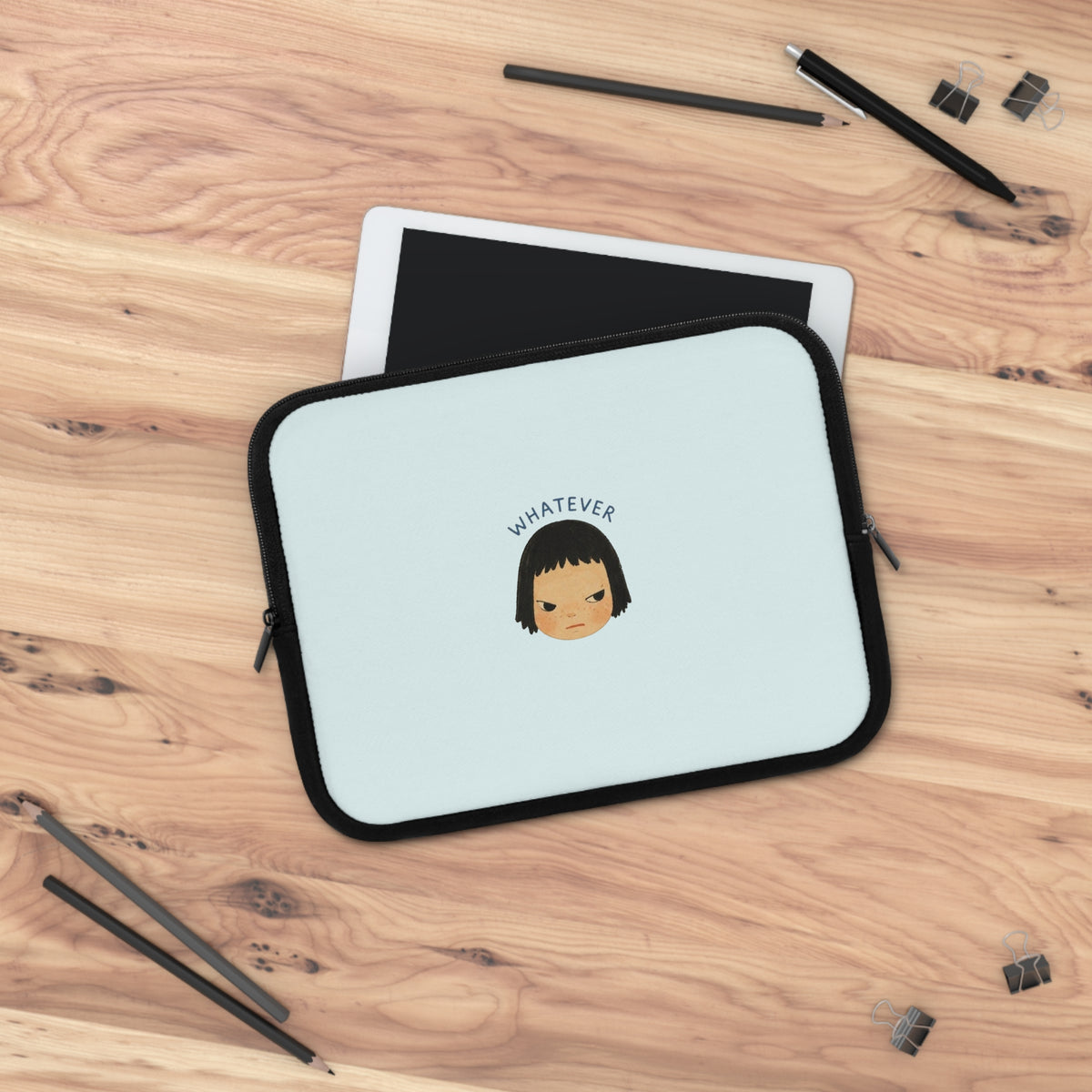 Whatever Girl Laptop Sleeve