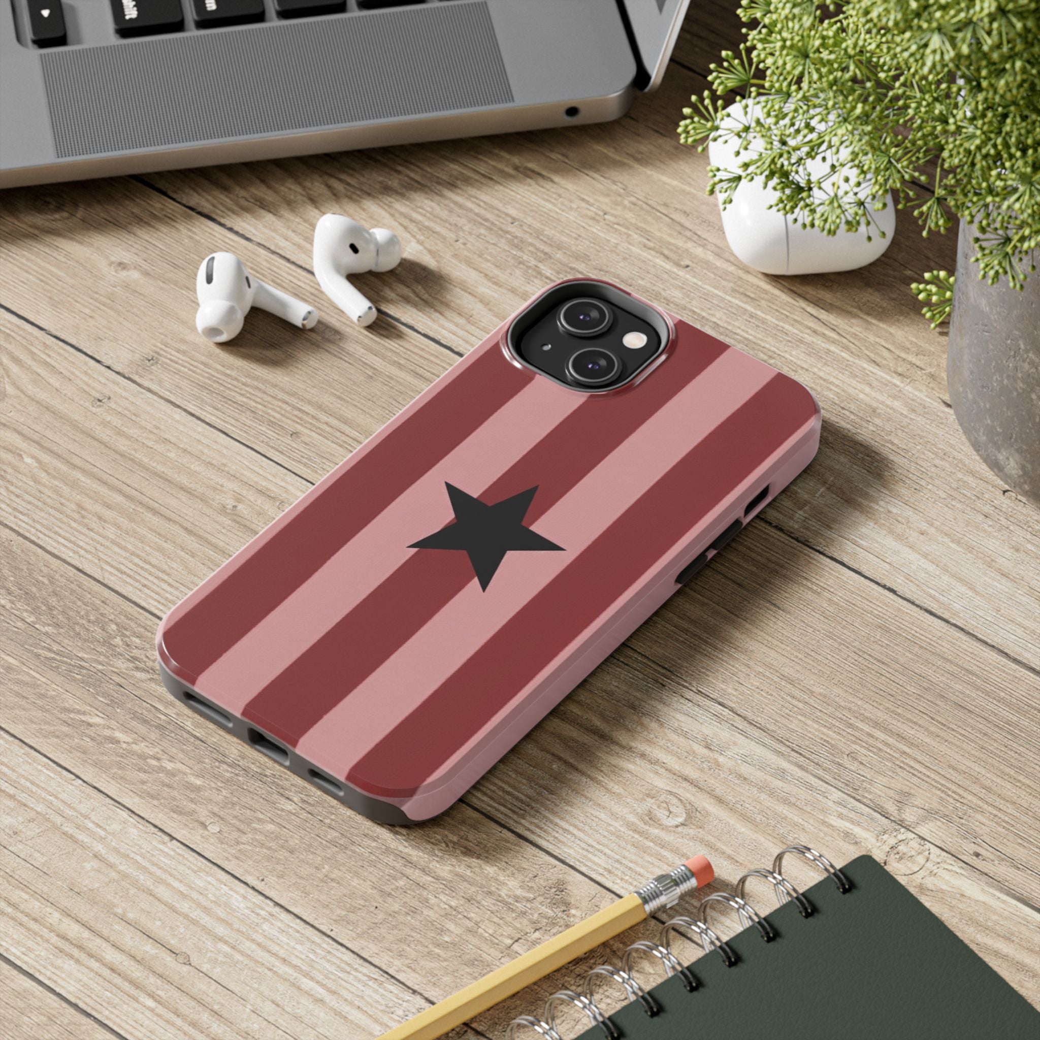 Stylish Tough Phone Cases with Bold Star Design, Durable Phone Cover, Gift for Phone Lovers, Trendy Accessories for Him & Her, Unique [...]