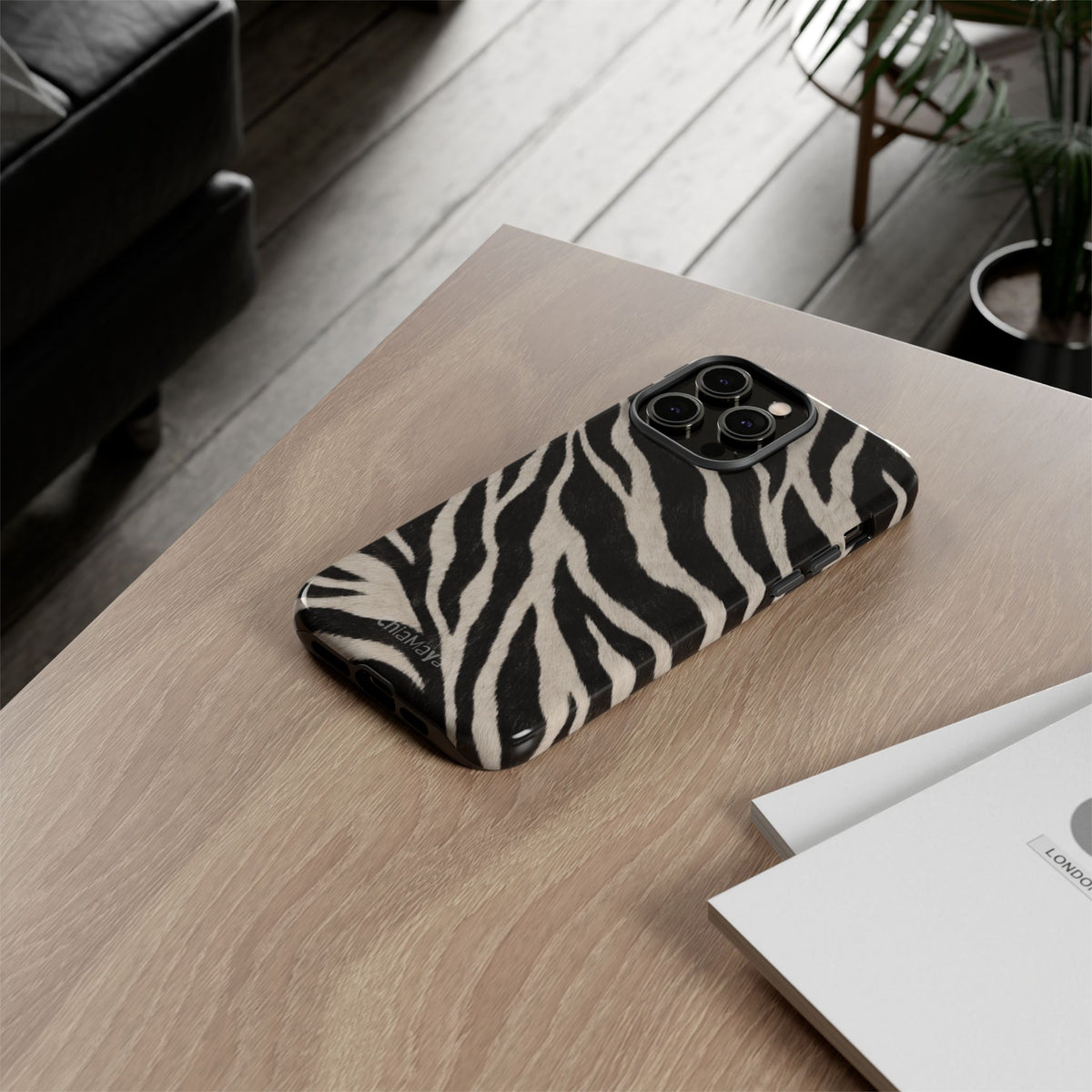 Zebra Print Phone Case