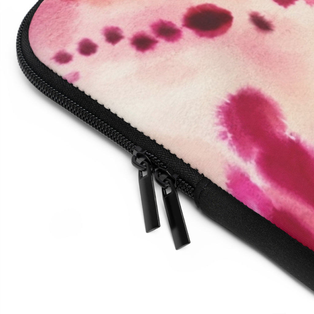 Pink Watercolor Laptop Sleeve
