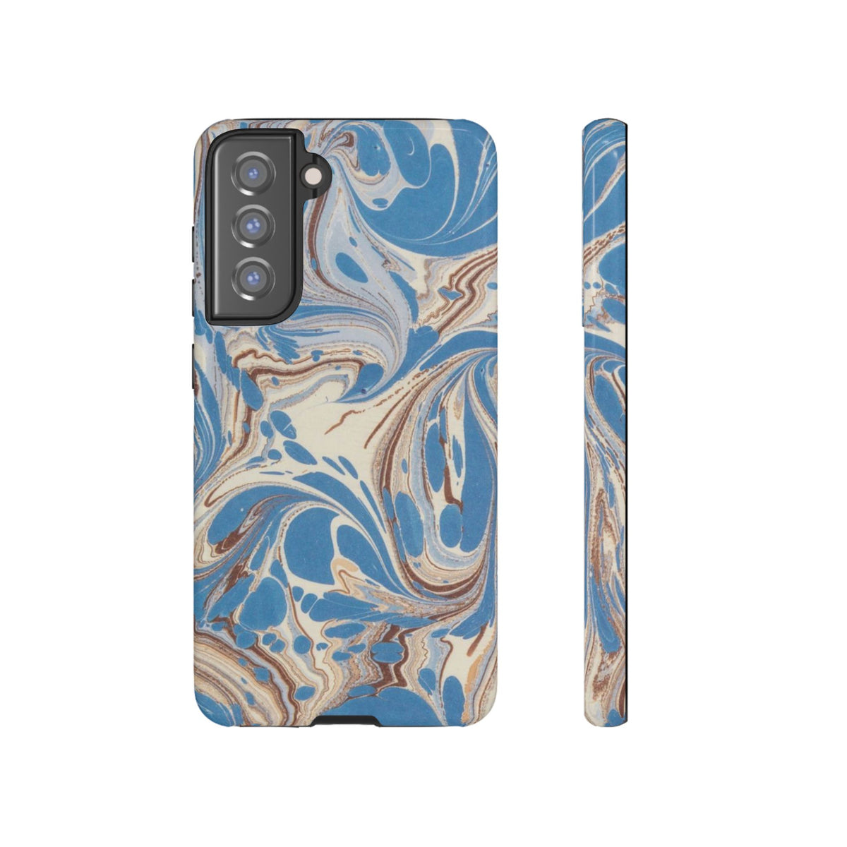 Blue Marble Swirl Phone Case