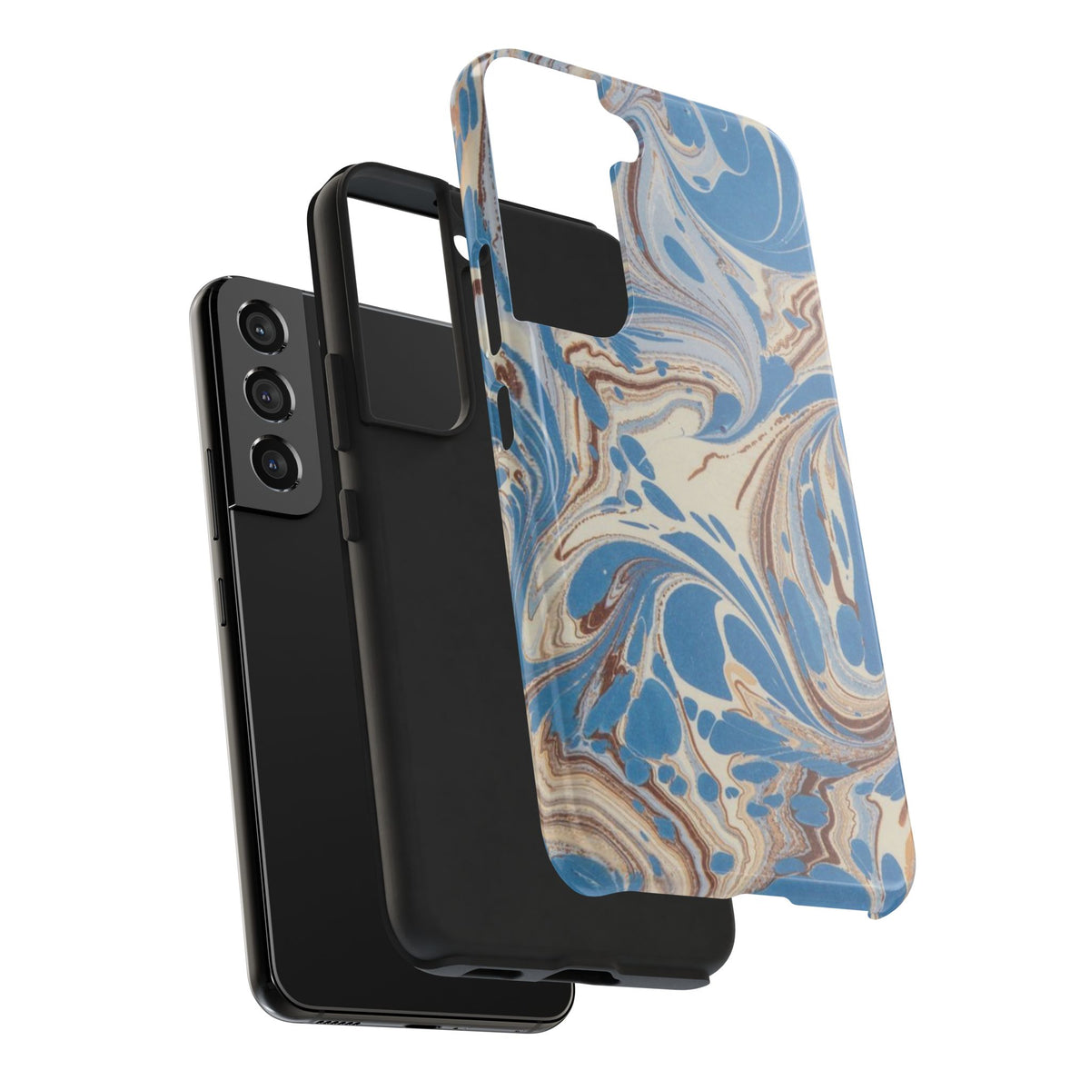 Blue Marble Swirl Phone Case