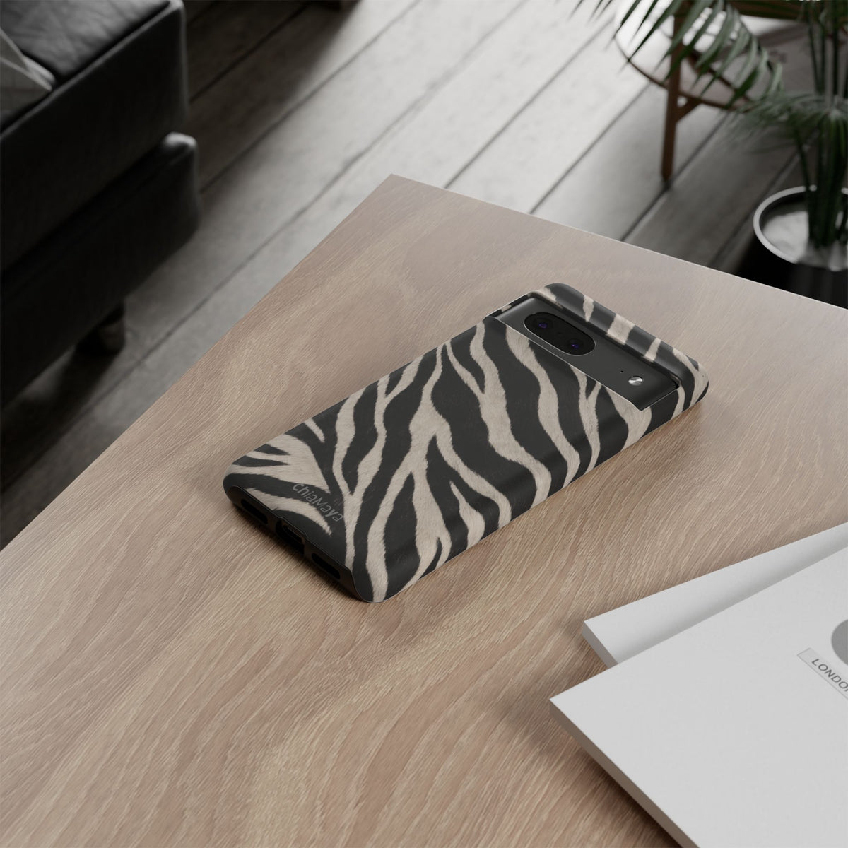 Zebra Print Phone Case