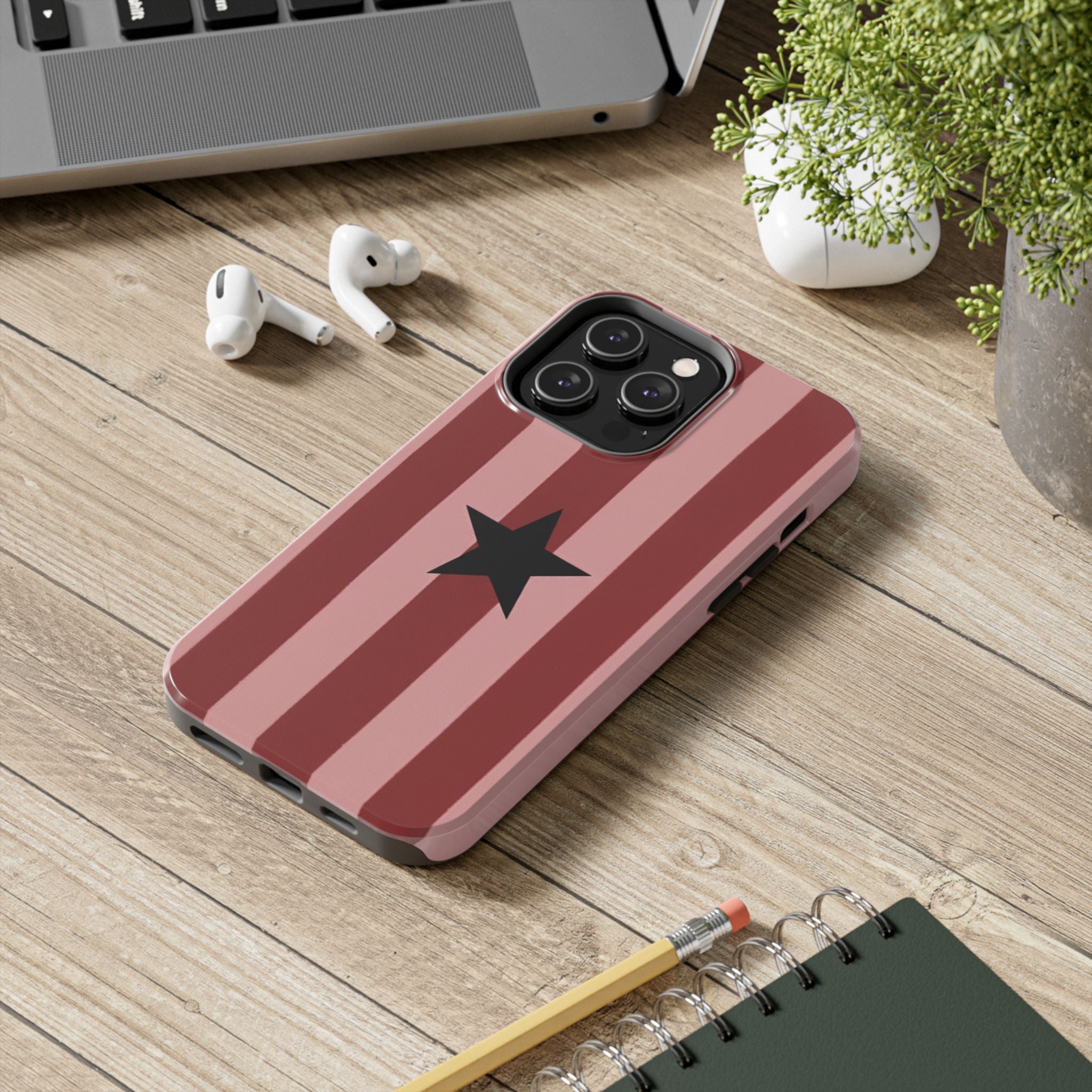 Stylish Tough Phone Cases with Bold Star Design, Durable Phone Cover, Gift for Phone Lovers, Trendy Accessories for Him & Her, Unique [...]