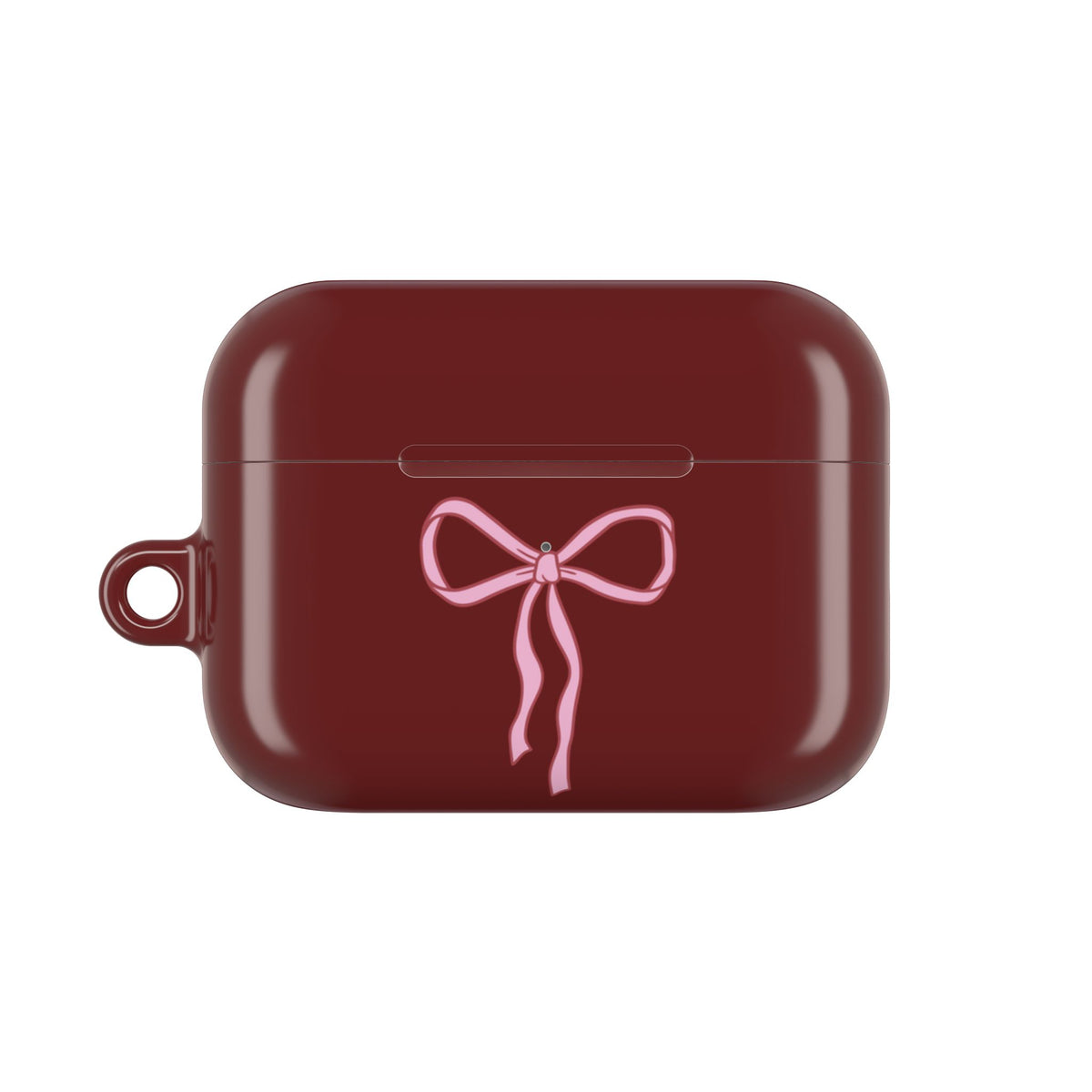 Burgundy AirPod Case
