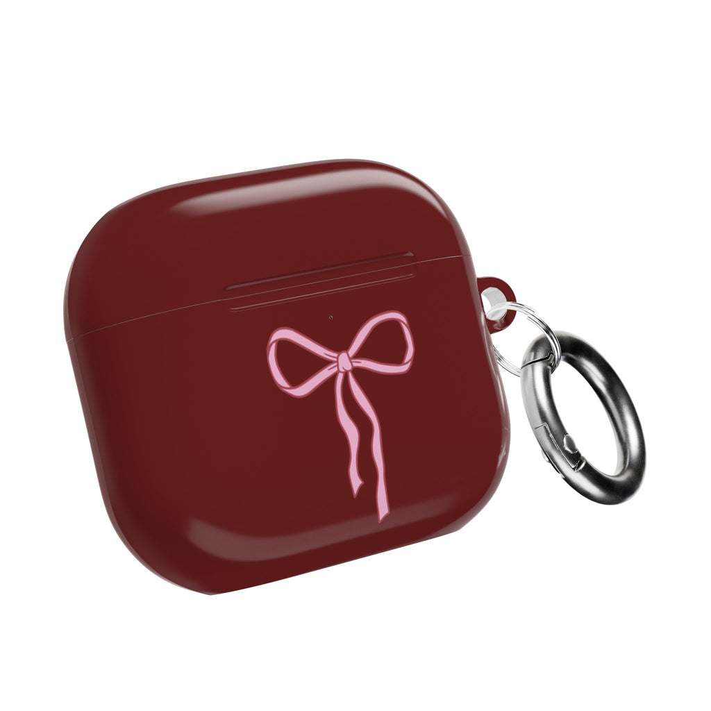 Burgundy AirPod Case