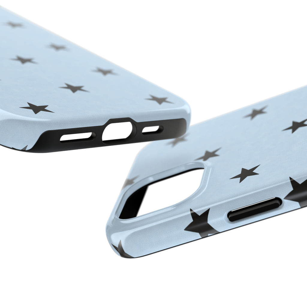 Star Baby Blue Cool Girl Phone Case