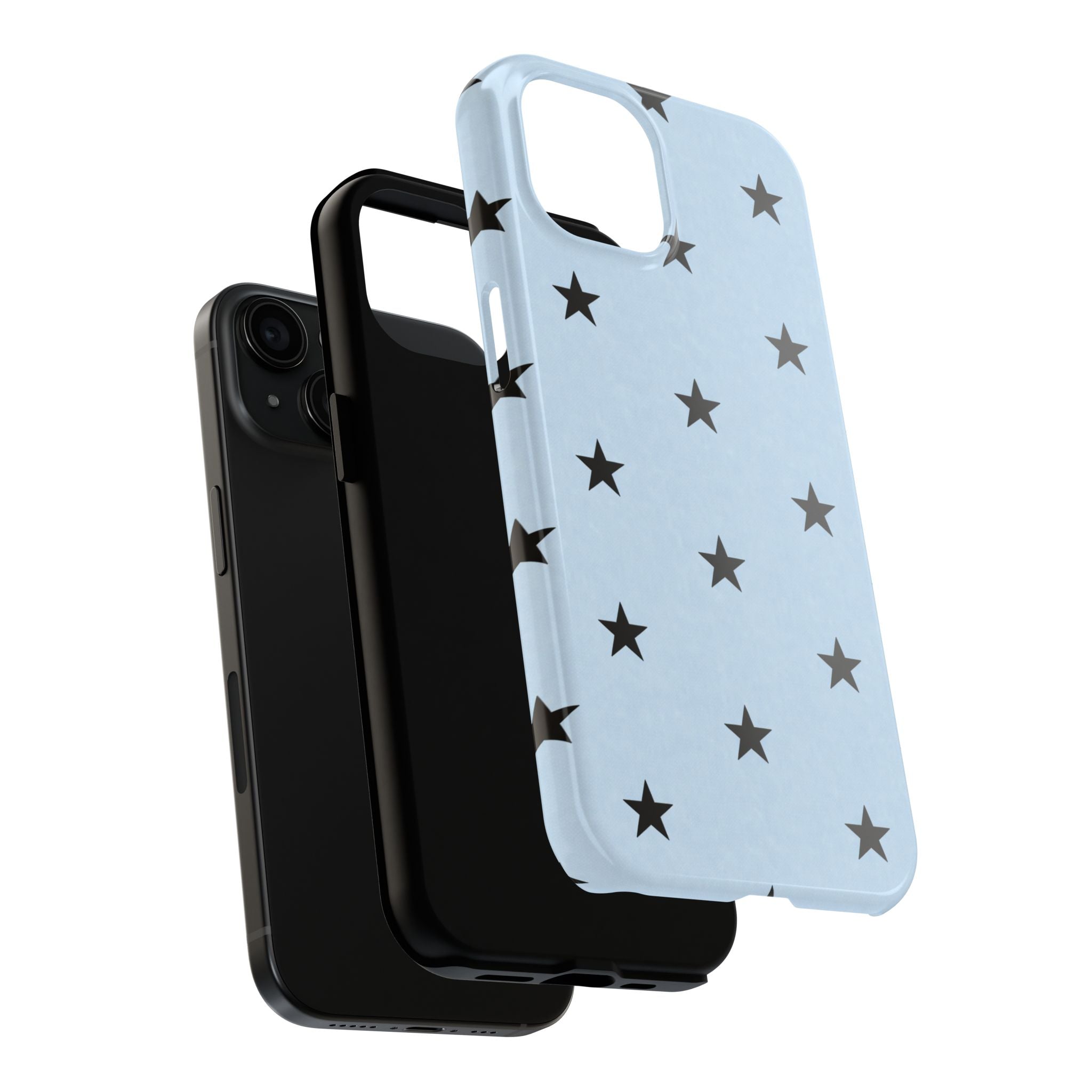 Star Baby Blue Cool Girl Phone Case