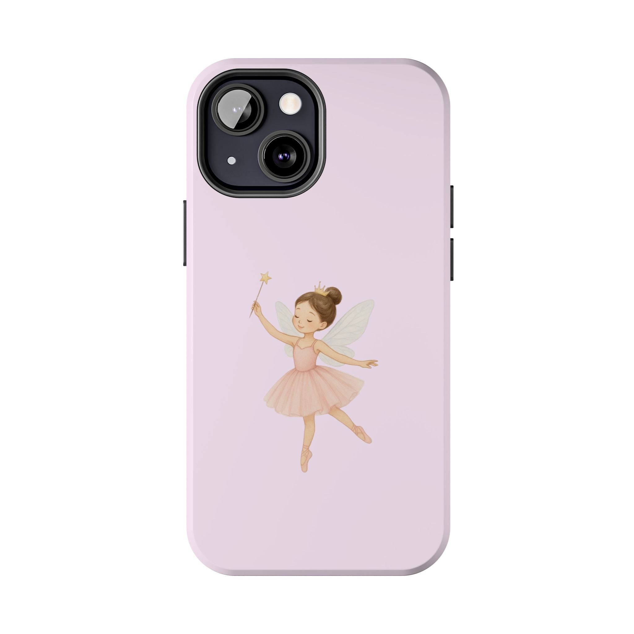 Pink Ballerina Tough Phone Case, Ballet Dancer Cute Phone Cover, Girly Protective Phone Case, Coquette Dancer Phone Accessories, Pretty Pink