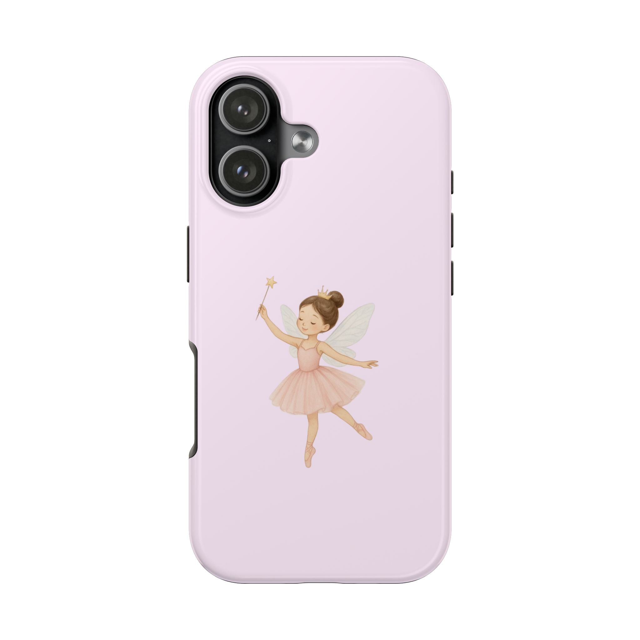 Pink Ballerina Tough Phone Case, Ballet Dancer Cute Phone Cover, Girly Protective Phone Case, Coquette Dancer Phone Accessories, Pretty Pink